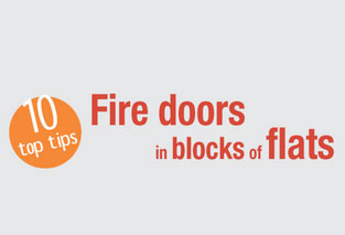 fire doors in blocks of flats